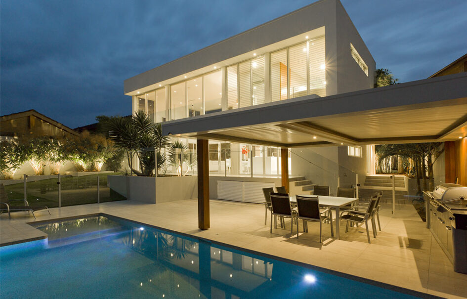 Villa with ocean view